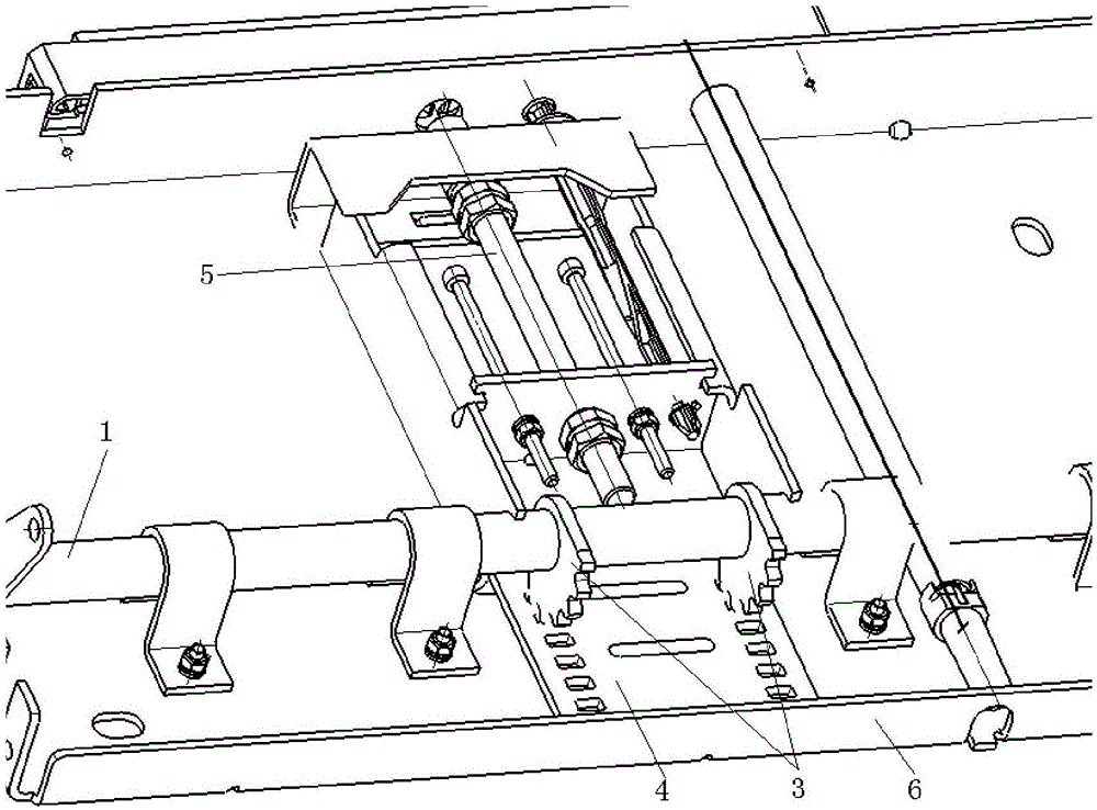 Drawer holder for switchgear