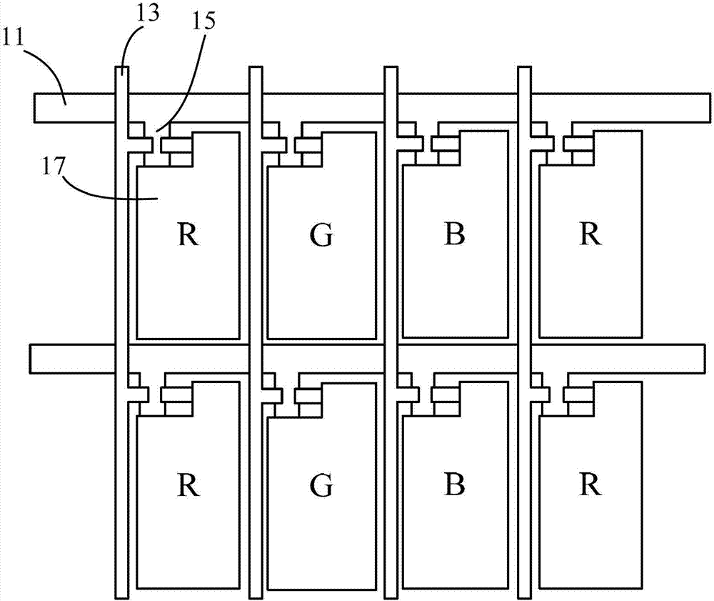 Display panel of stereoscopic image display