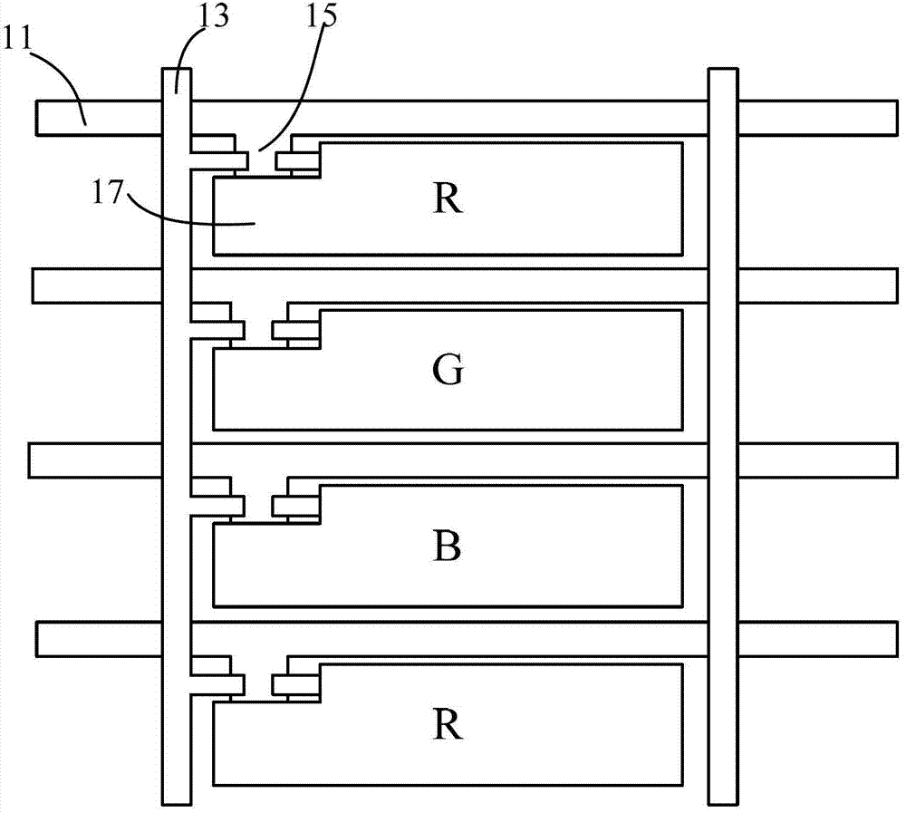 Display panel of stereoscopic image display