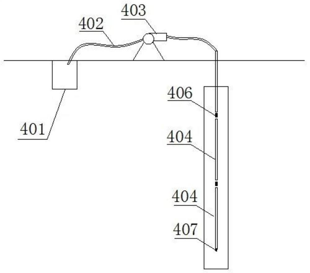 Silt slope stability control method for fixing slope by using chemical improvement reagent