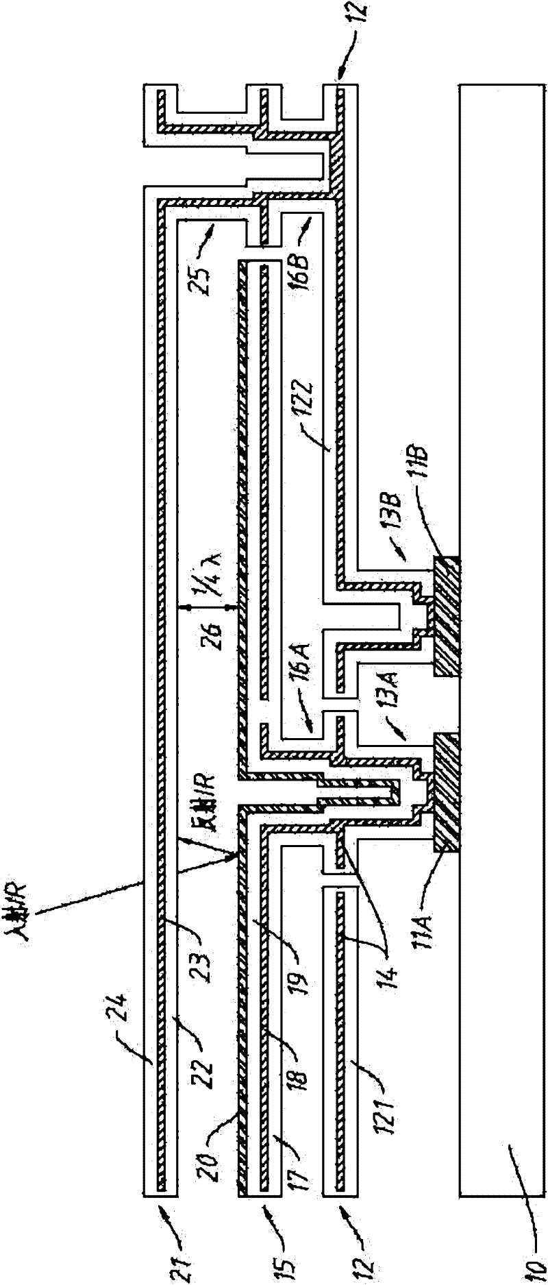 Non-refrigeration infrared detector