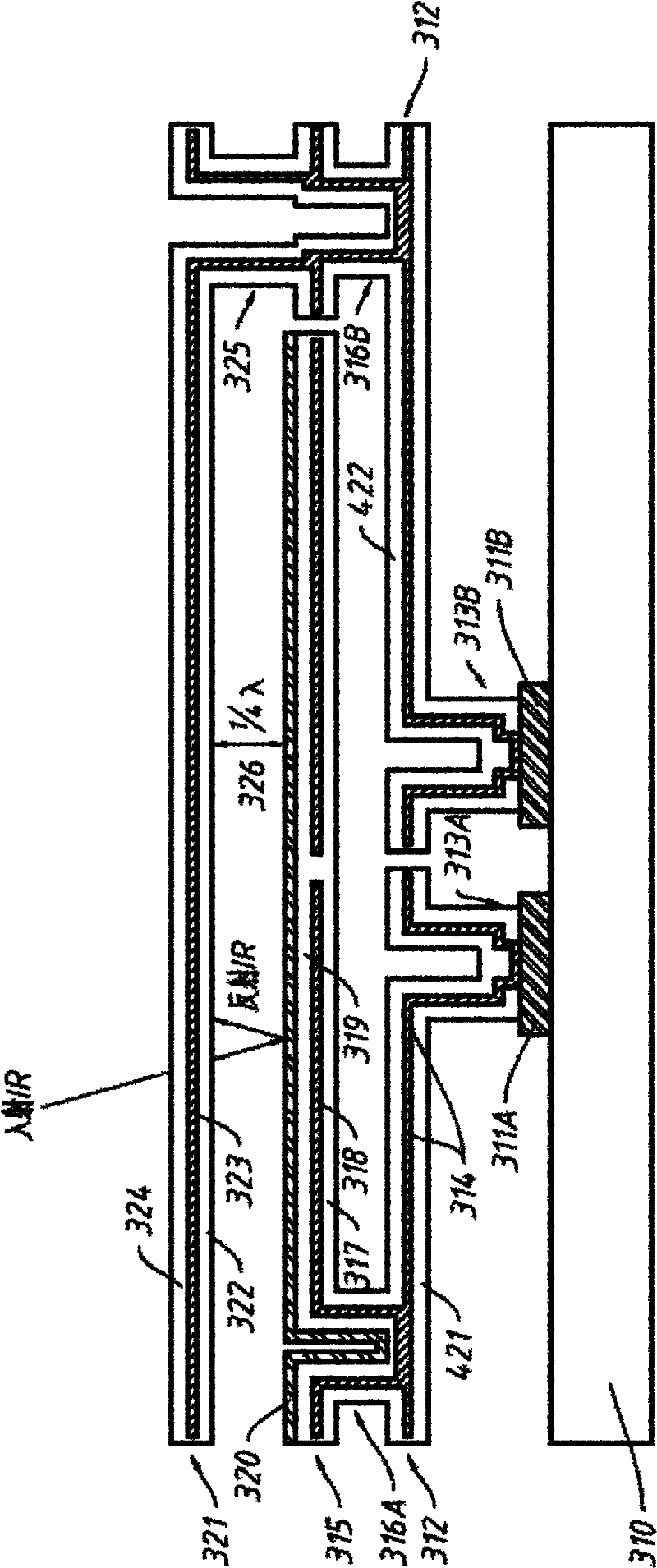 Non-refrigeration infrared detector