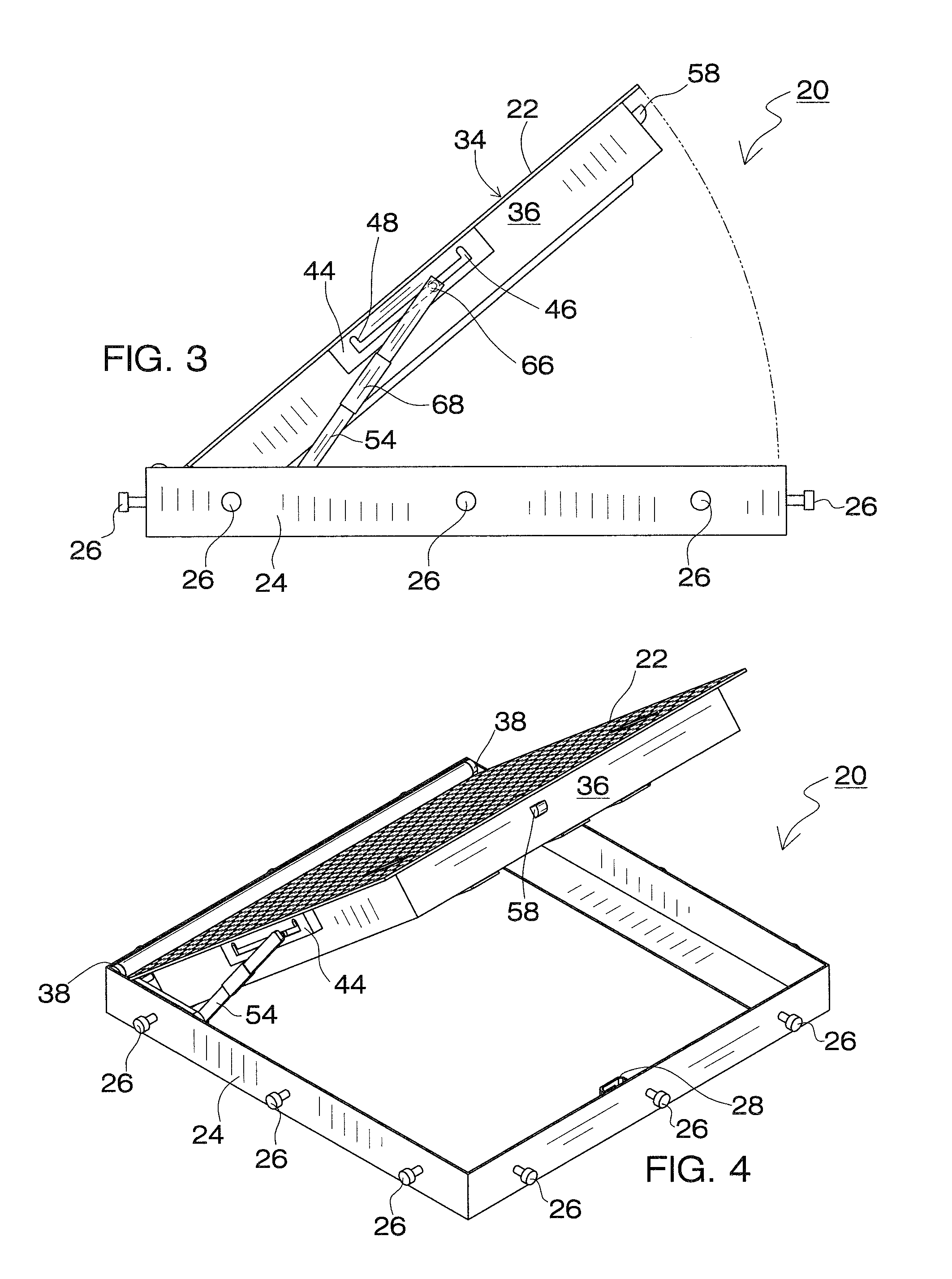 Multipositional vault door