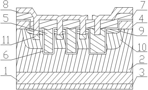 Trench metal oxide semiconductor field effect transistor and manufacturing method thereof