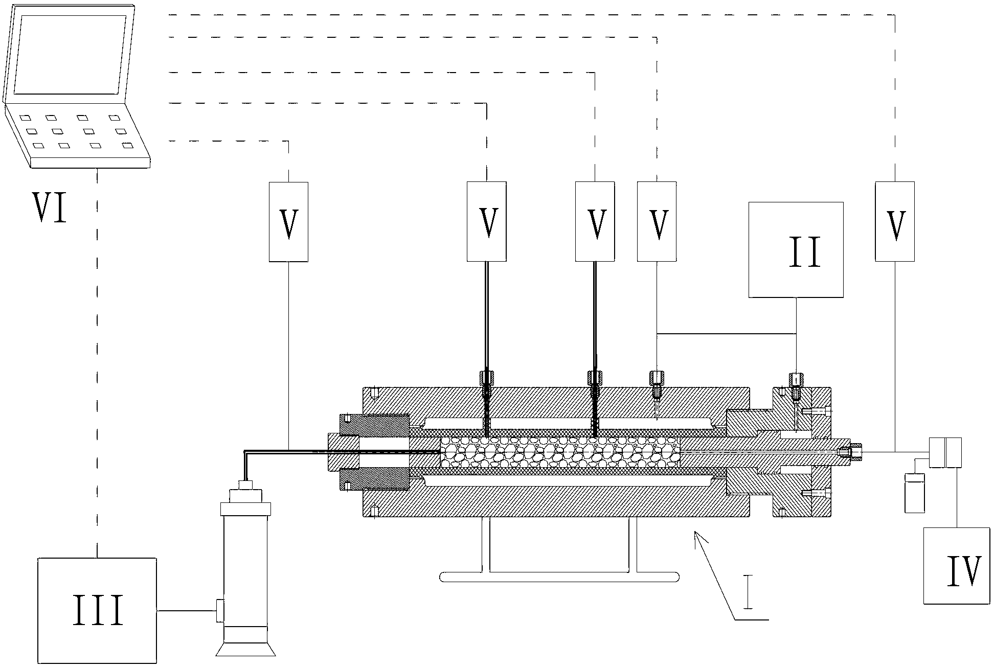 Long rock core holder