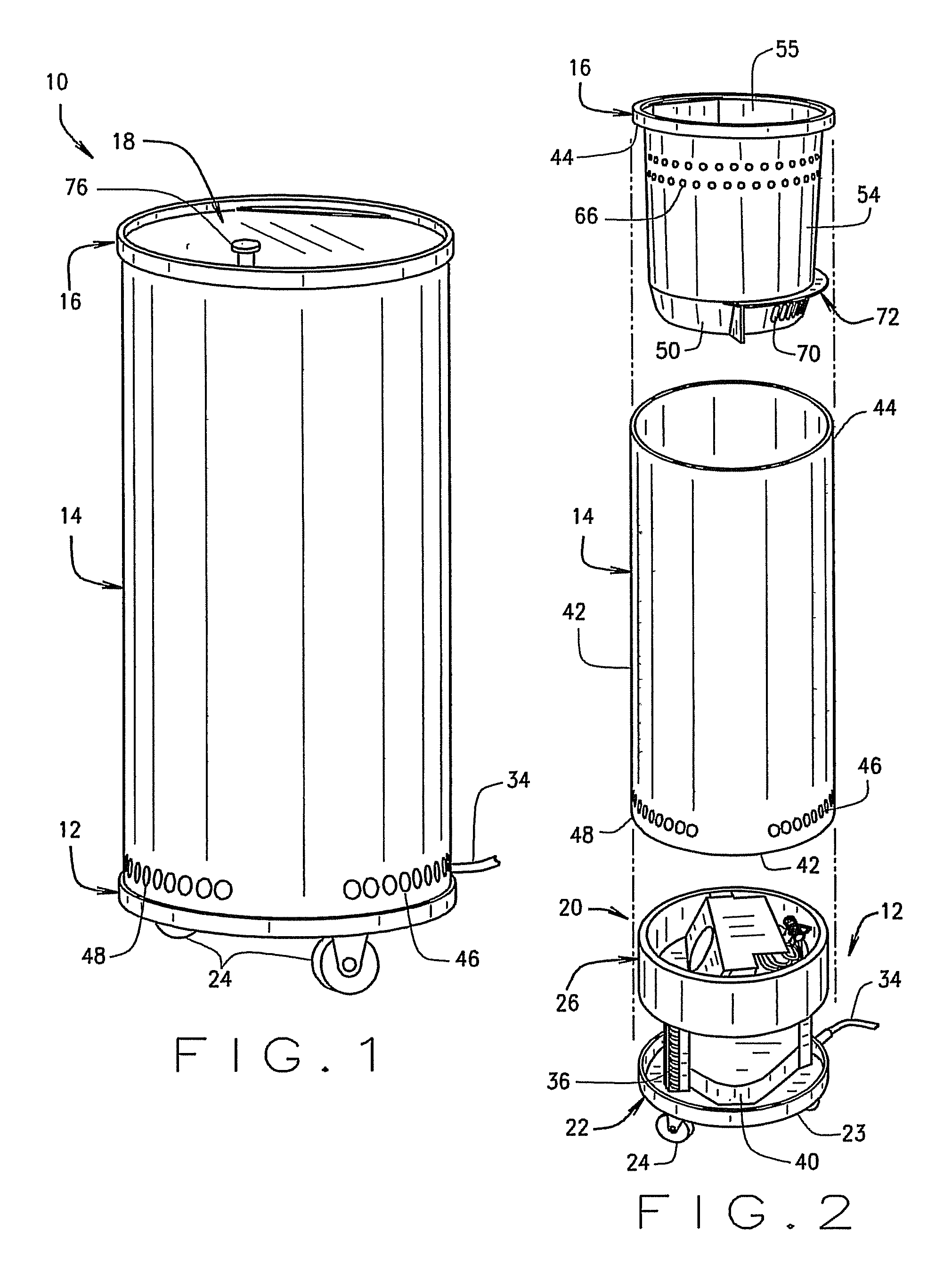 Refrigerated product merchandising unit