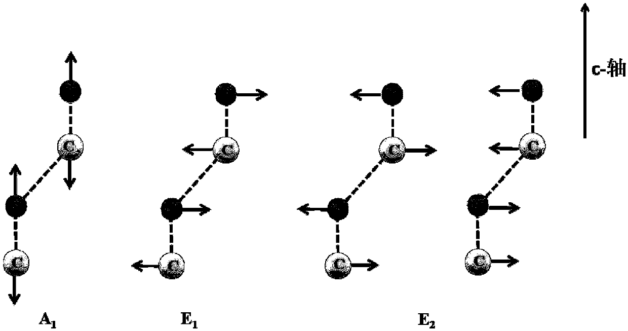 Test method of SiC crystal phonon anisotropy based on polarized Raman spectroscopy