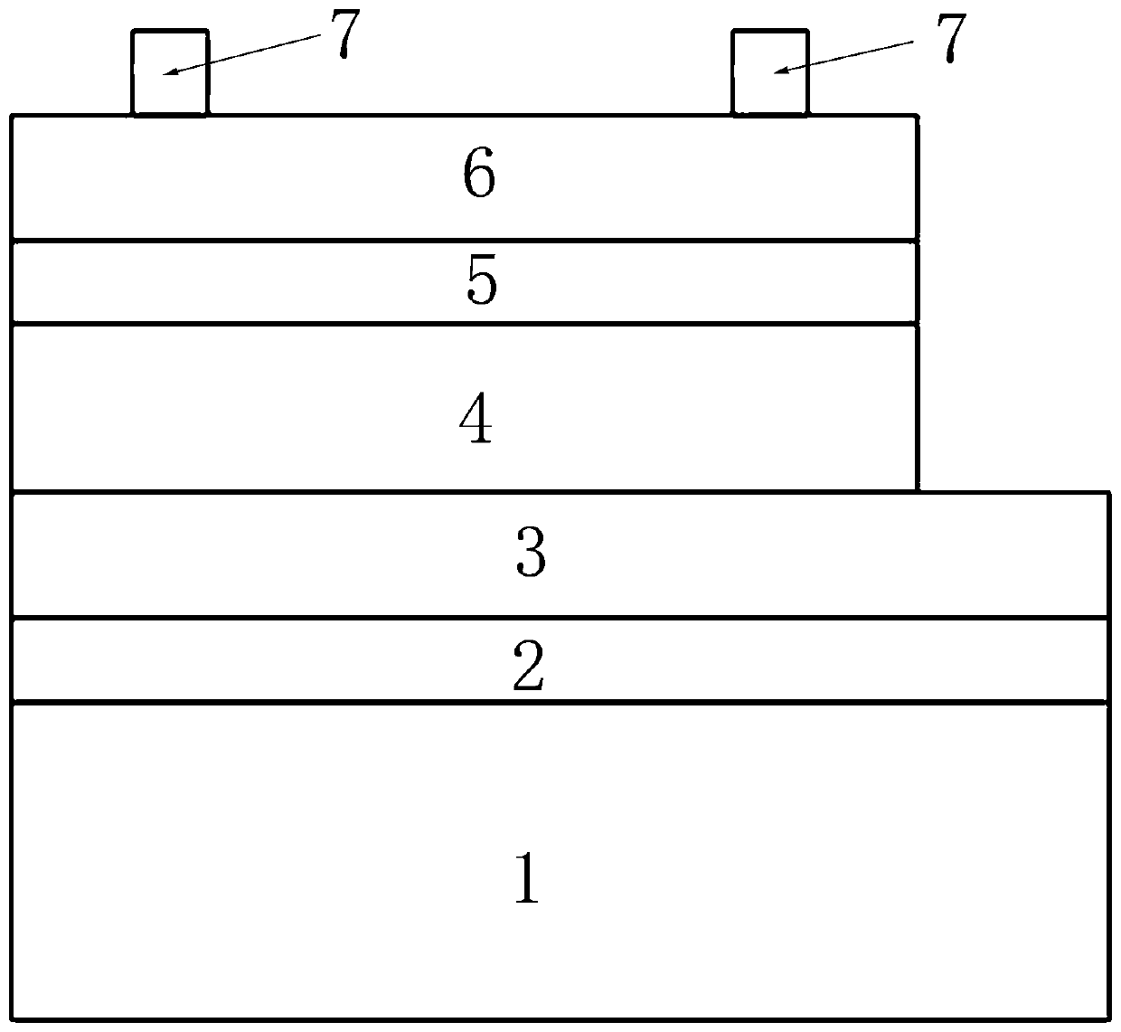 Cuprous oxide-zinc oxide heterojunction solar cell and preparation method thereof