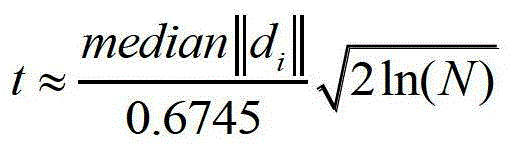 On-line data compression method for pipeline magnetic flux leakage detection