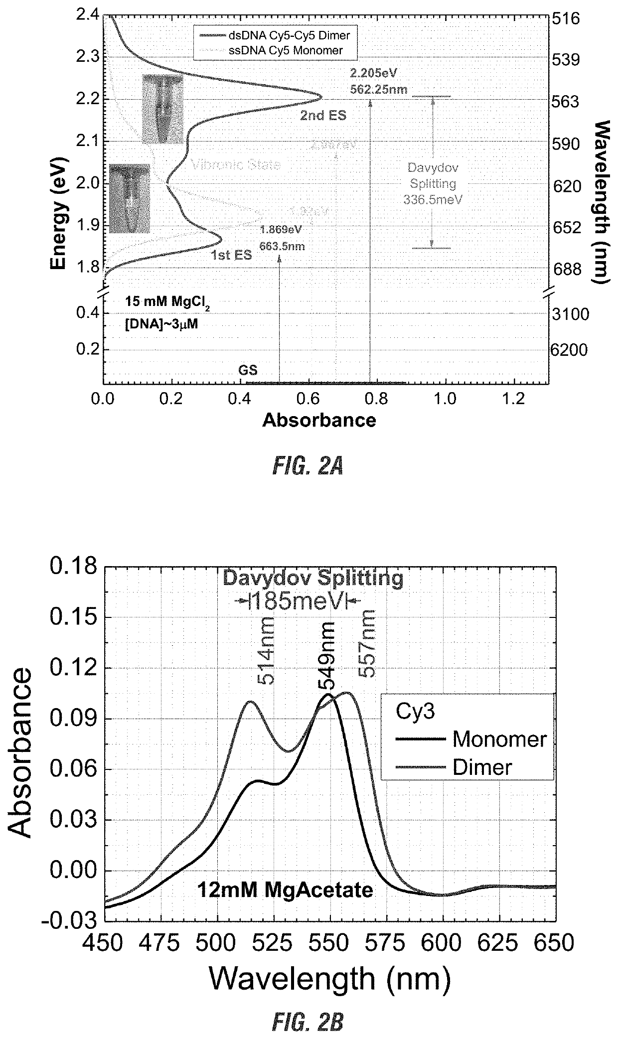 DNA ink—near-field absorption coupling for colorimetric detection, DNA ink, chromic photoswitches, and chromic molecular ruler