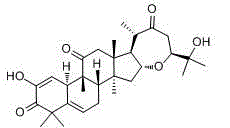 Cucurbitacins preparation method