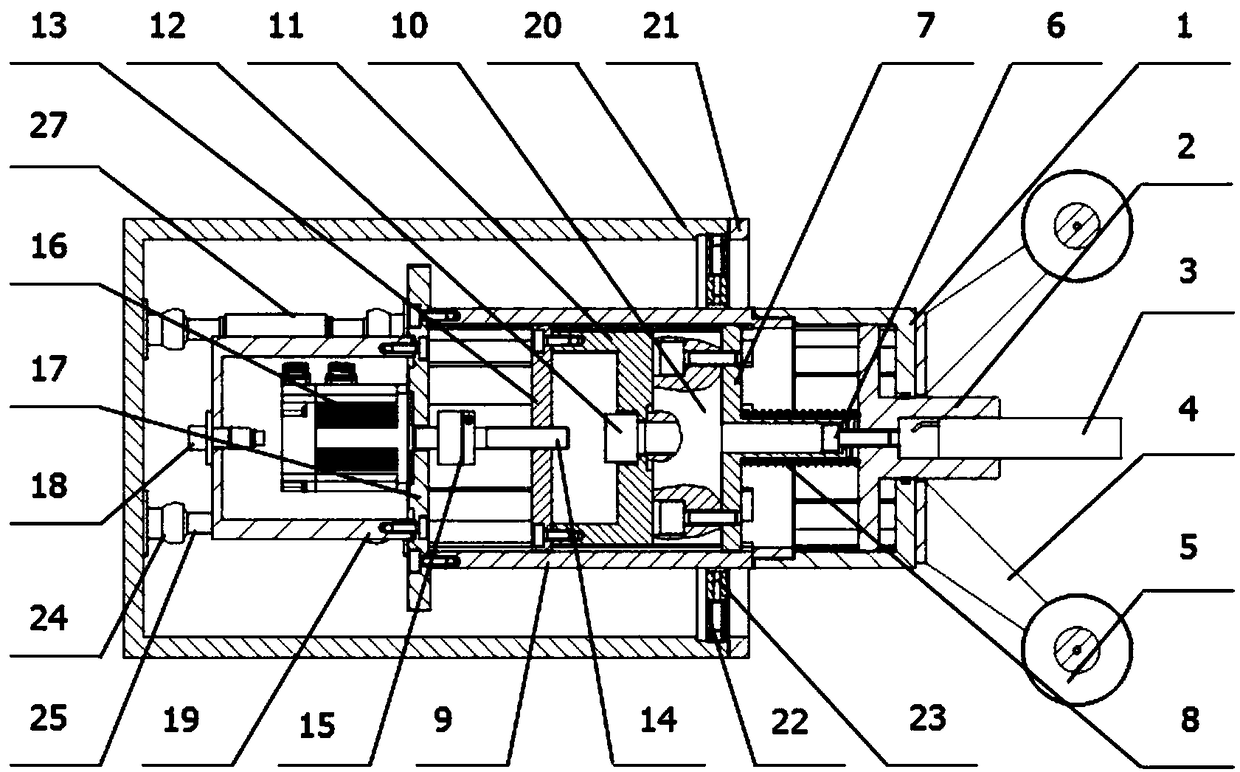 Passive adaptive multifunctional detection device for nuclear fuel assembly