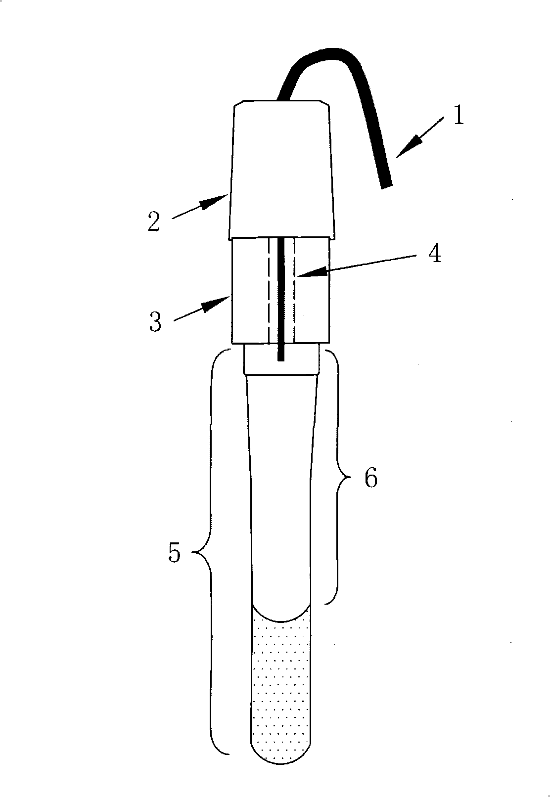 Composite sensor for measuring soil moisture characteristic curve