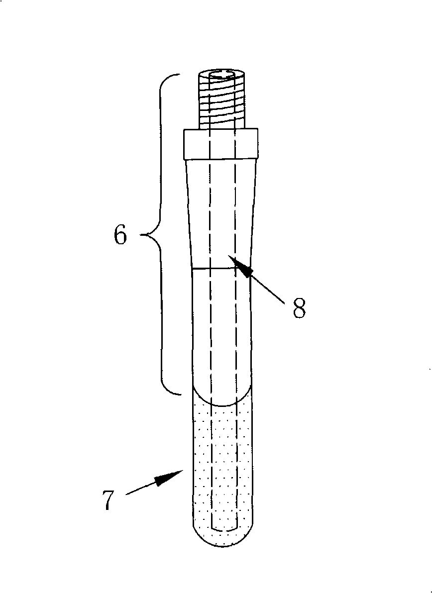 Composite sensor for measuring soil moisture characteristic curve