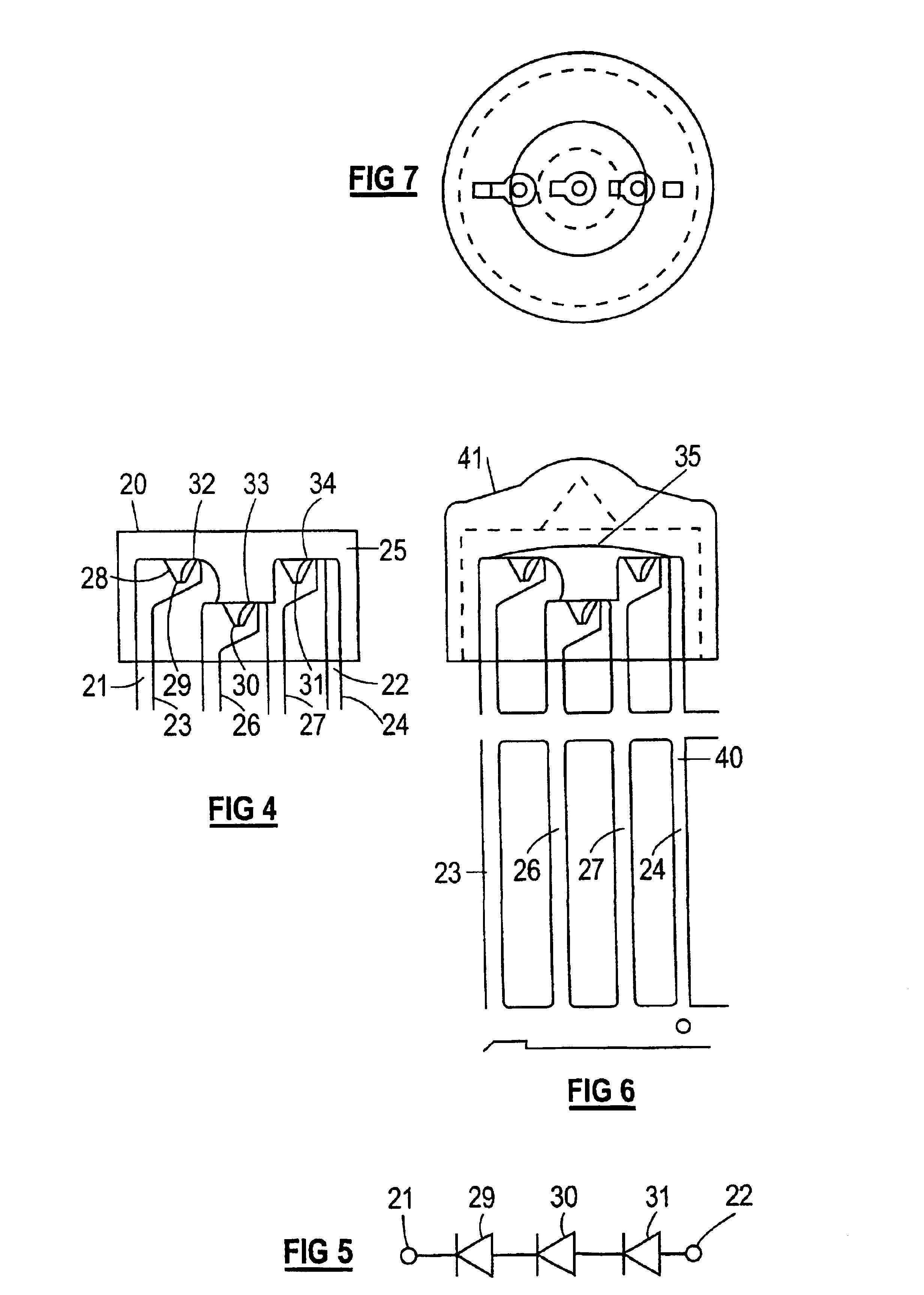 Led lamp with light-emitting junctions arranged in a three-dimensional array