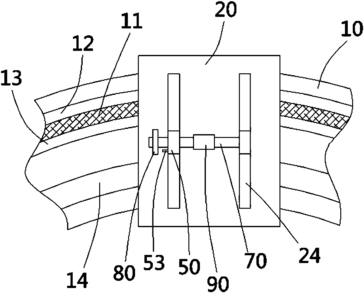 A circular movable led light mechanism