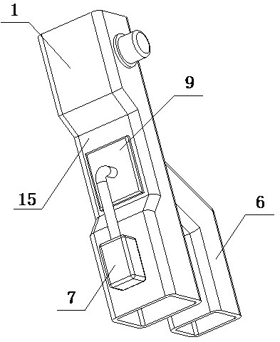 Metal powder separation device and using method thereof