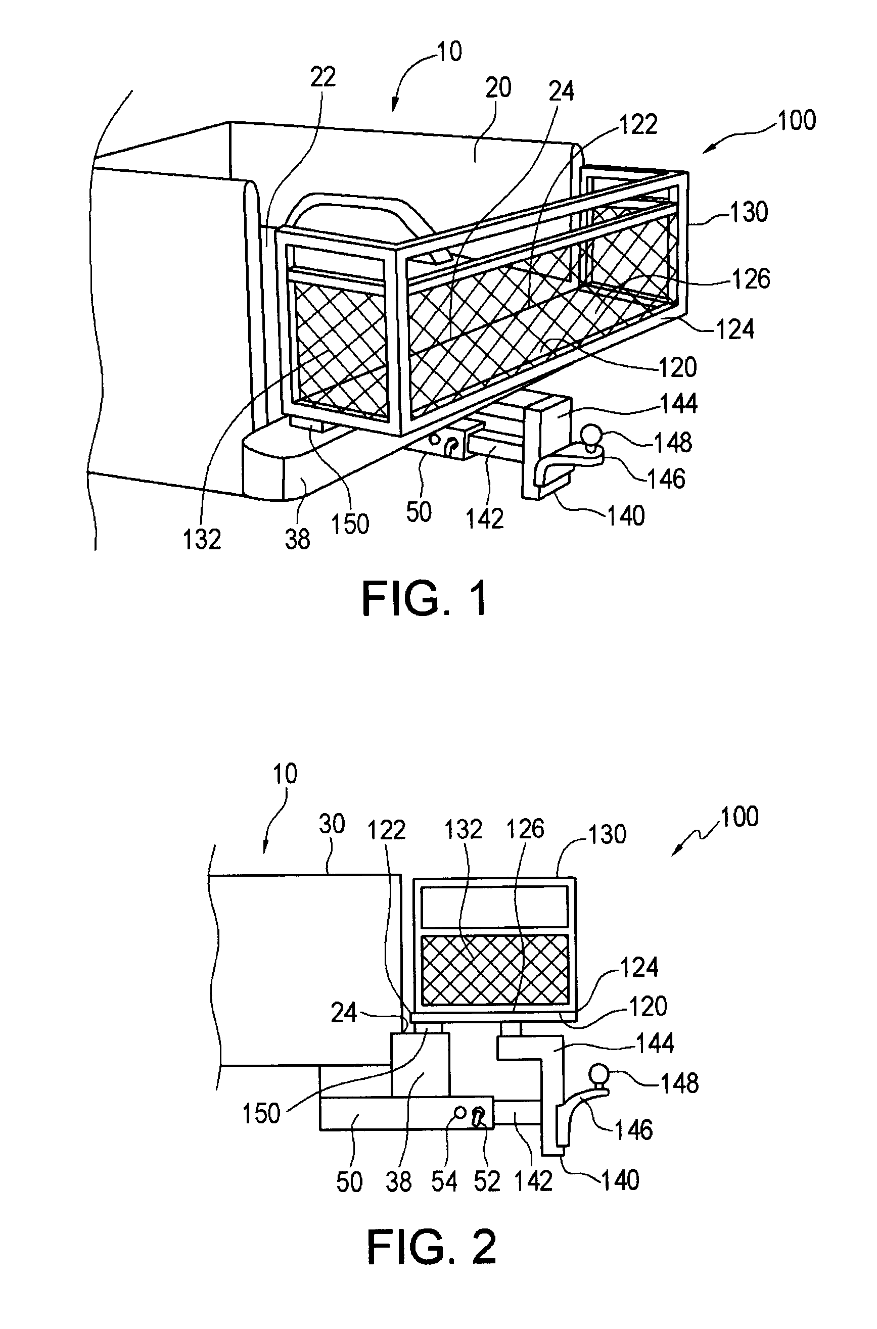 Truck bed extension