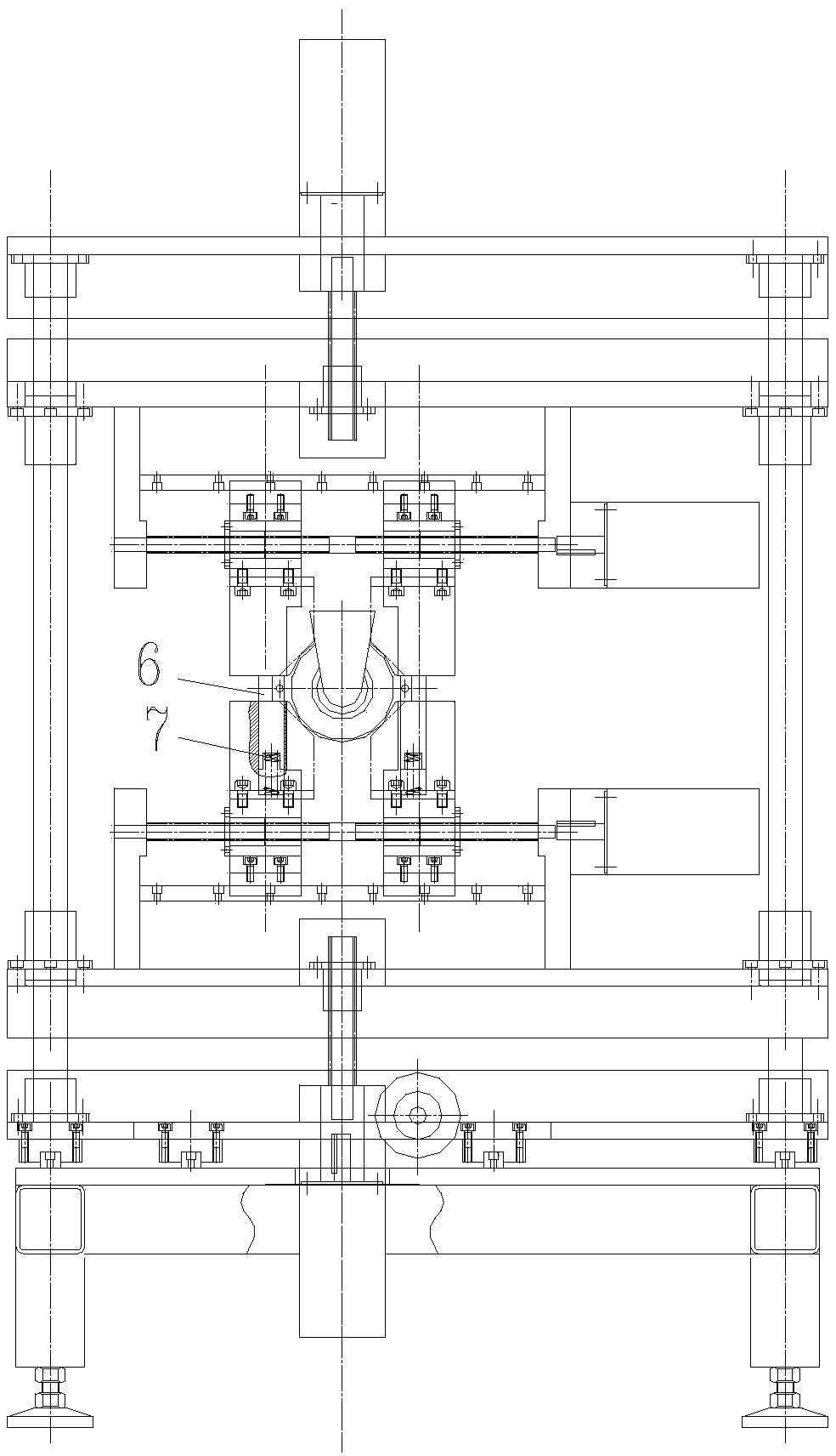 Elastic body flexible screwing device