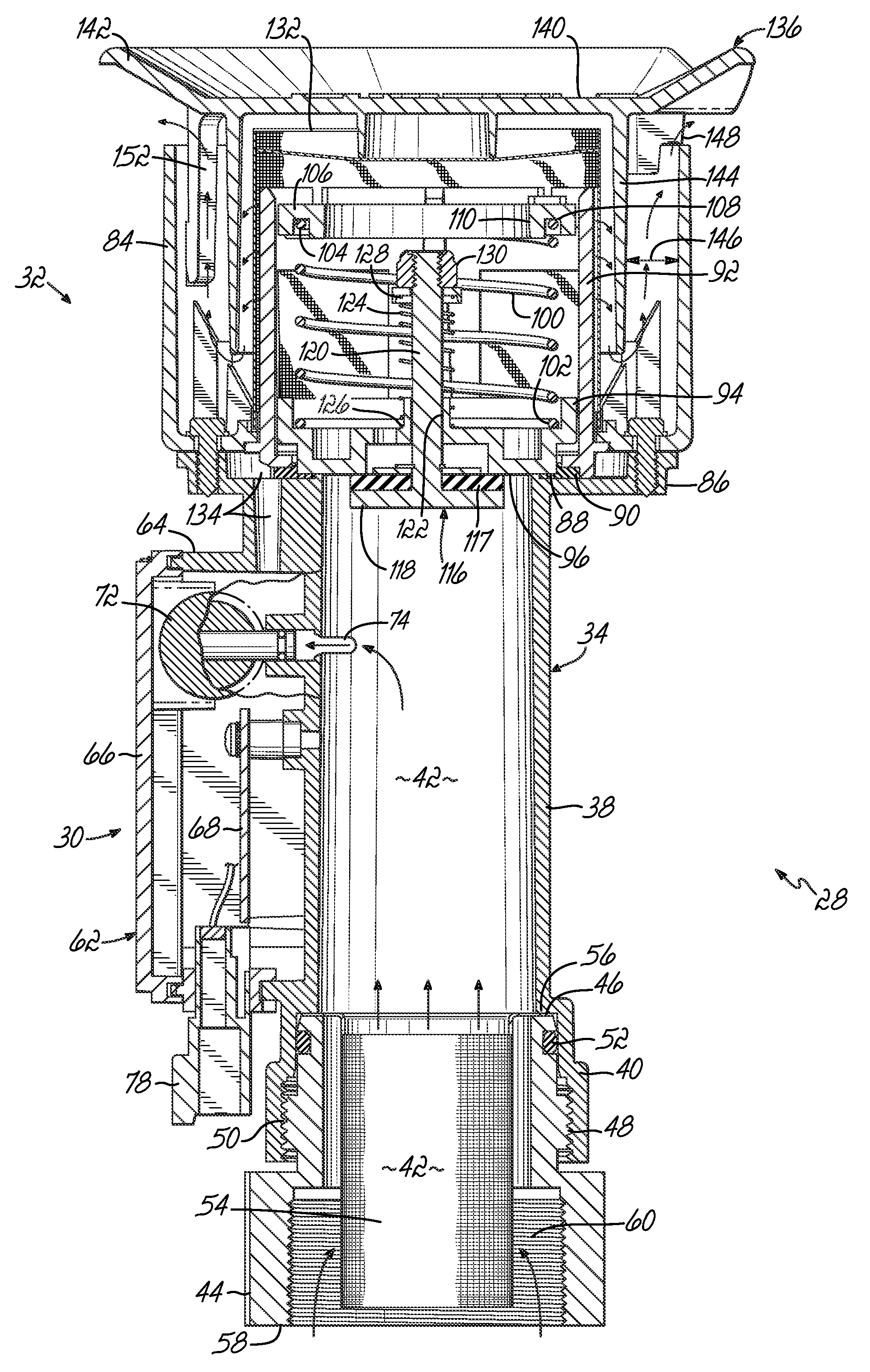 Underground fuel tank vent valve