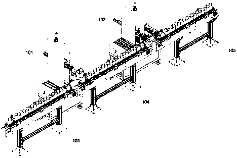 Special vacuum cup take and place system for vacuum cup production line