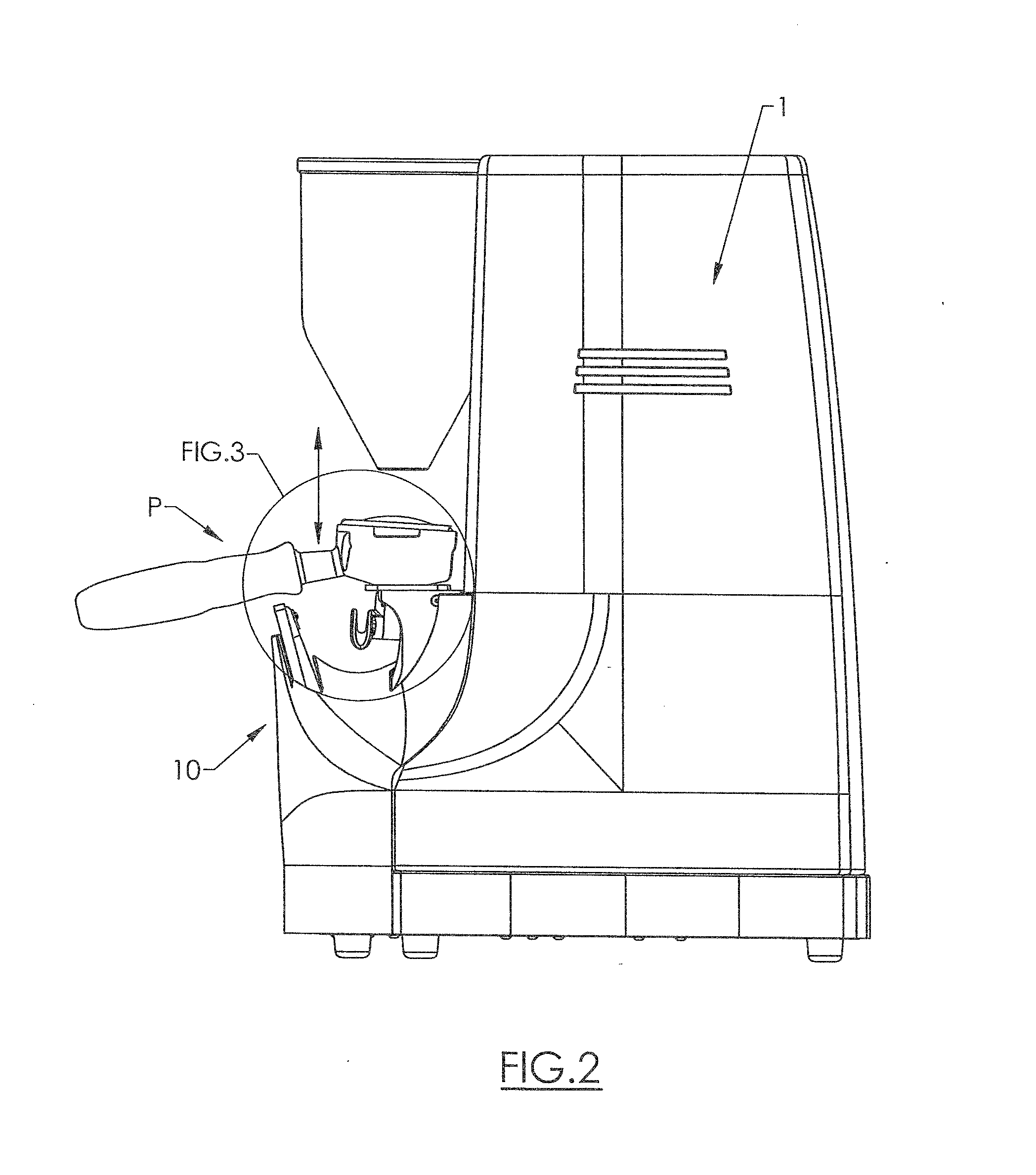 Portafilter and grounds weighing platform system and methods of use