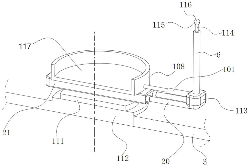 Edible fungus planting system based on rotary spray water supplementing and working method