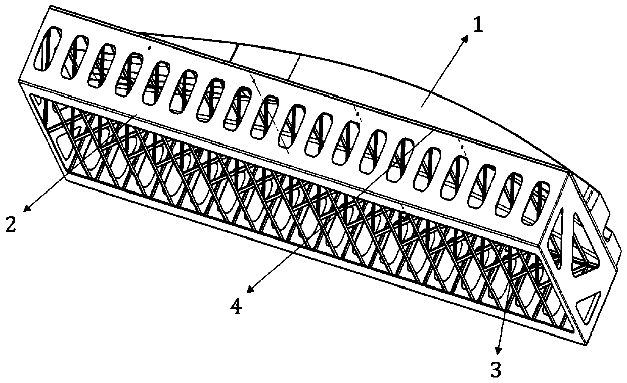 Mold and hot-pressing tank forming process equipment