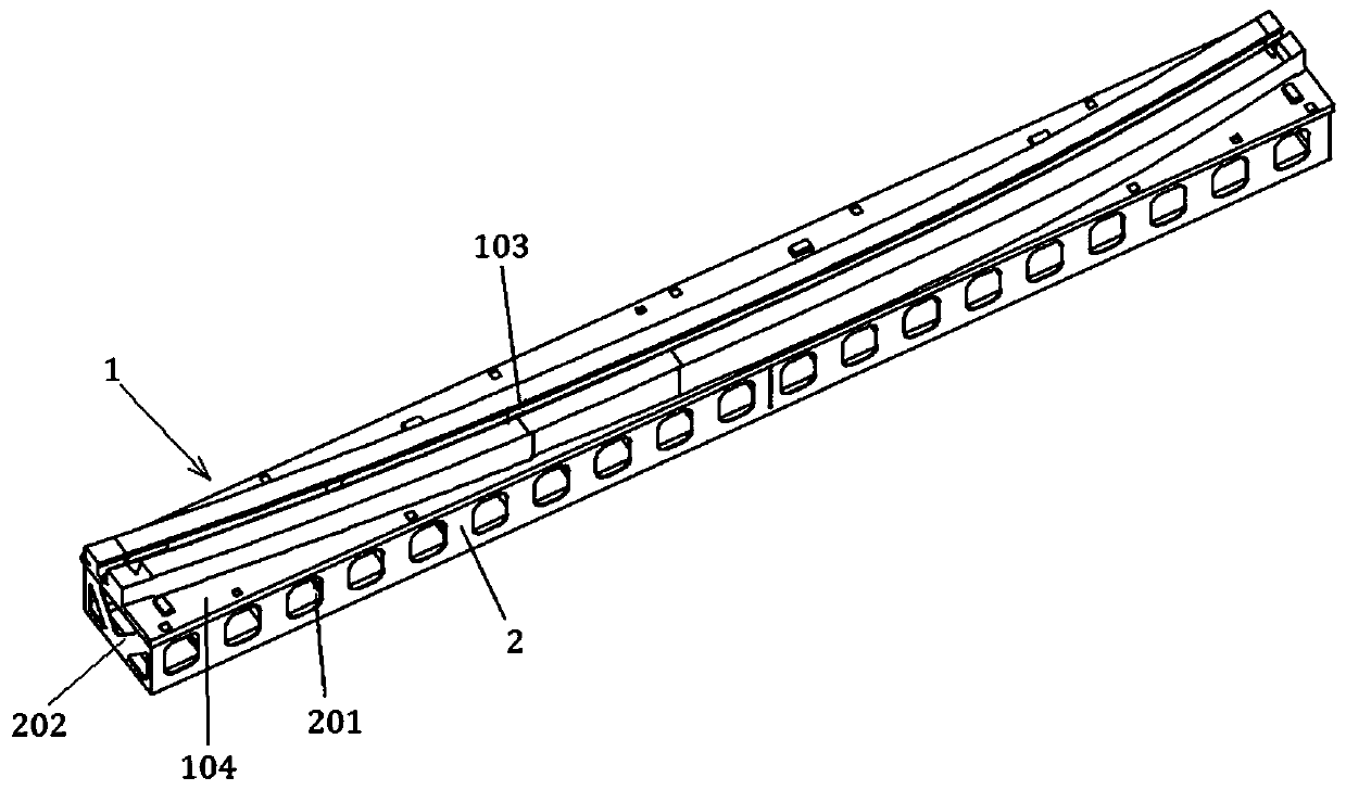 Mold and hot-pressing tank forming process equipment