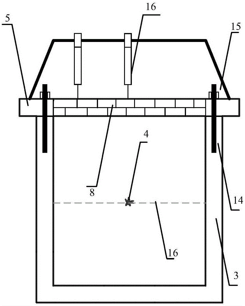 Testing apparatus of dynamic response of filler wall under combustible gas explosion