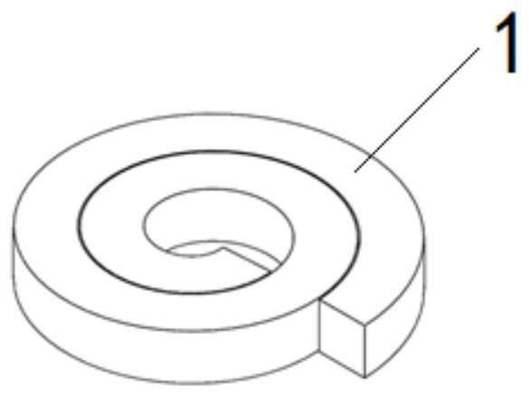 Intelligent minimally invasive implanted nucleus pulposus stent capable of inducing regeneration and preparation and driving method