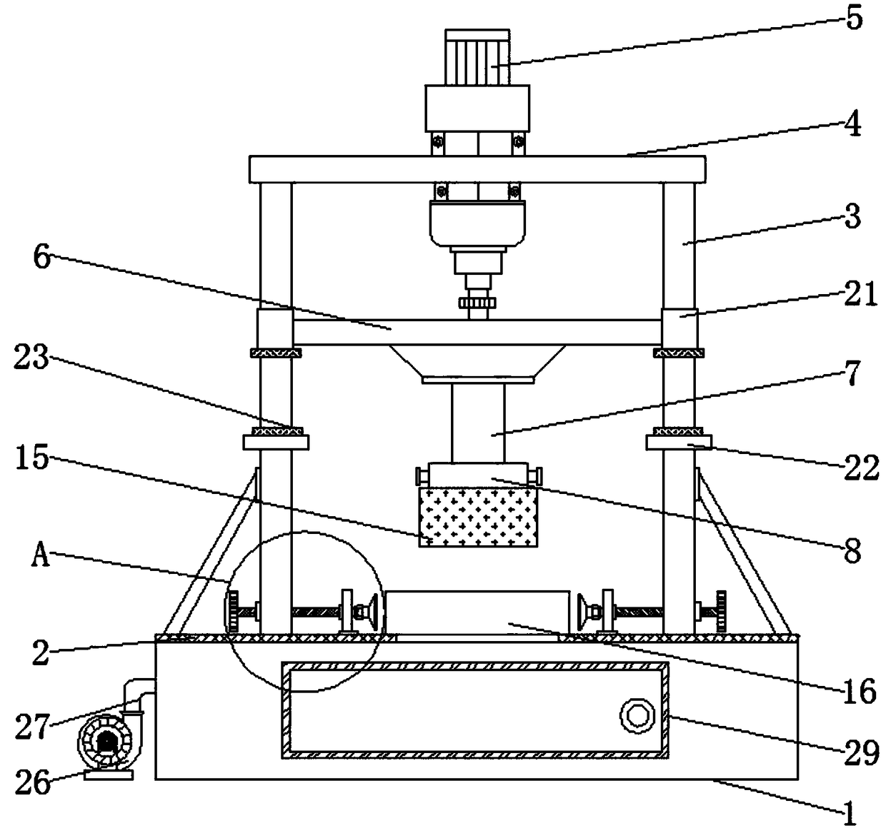 Stamping die easy to replace