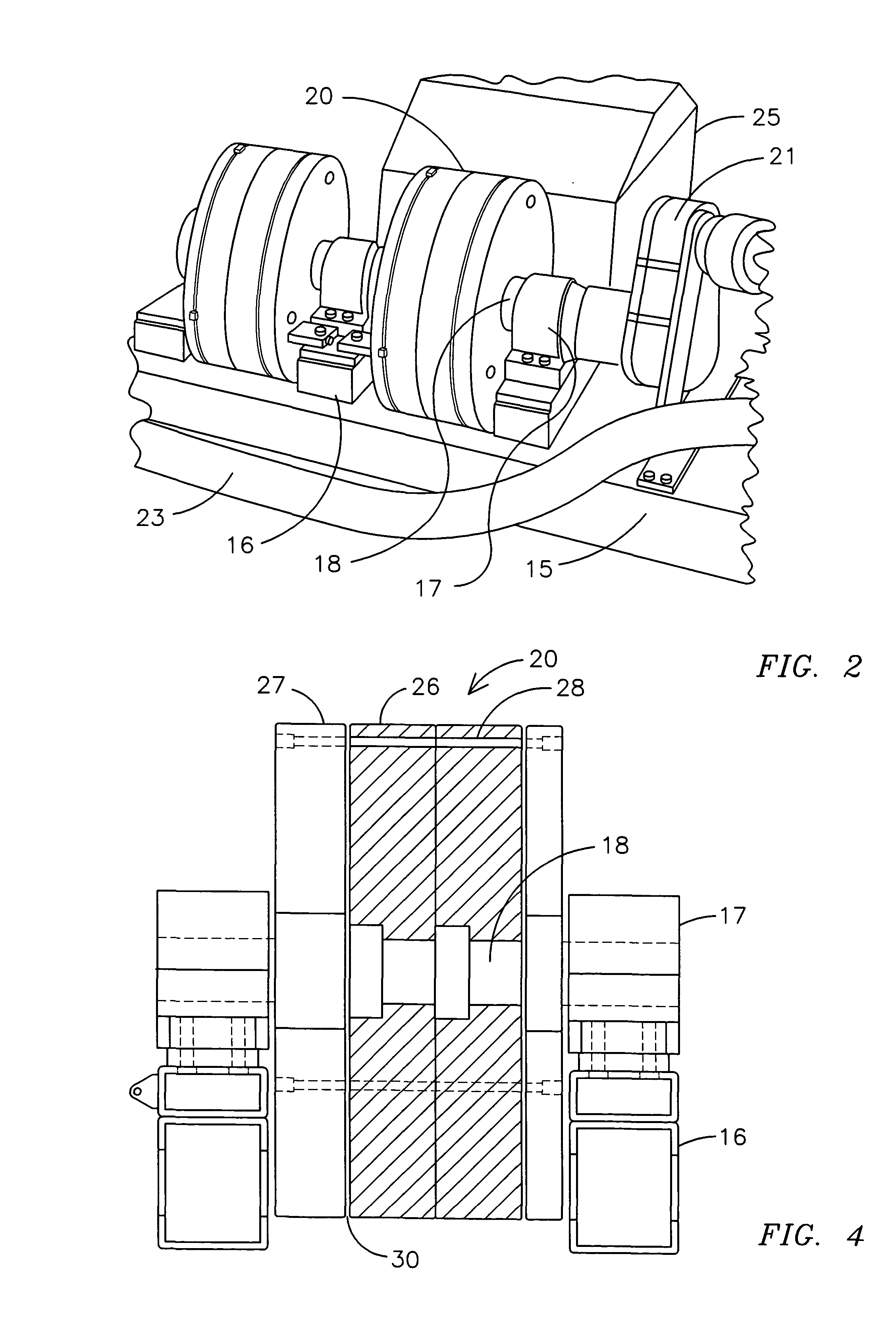 Method and apparatus for measuring the acceleration of an engine