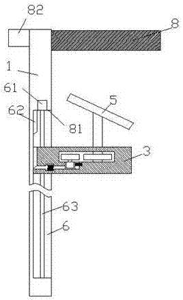 Adjustable television signal receiving device