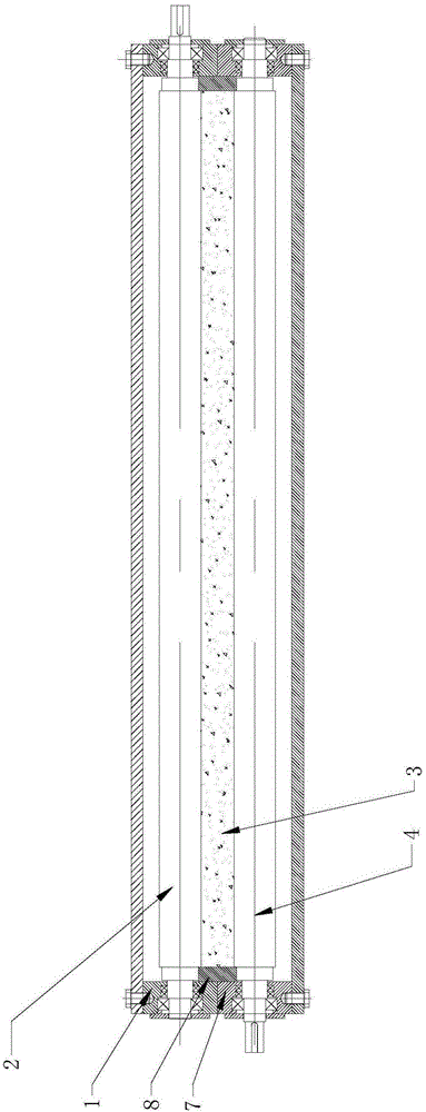 Flame retardant impregnation device for foamed plastic board