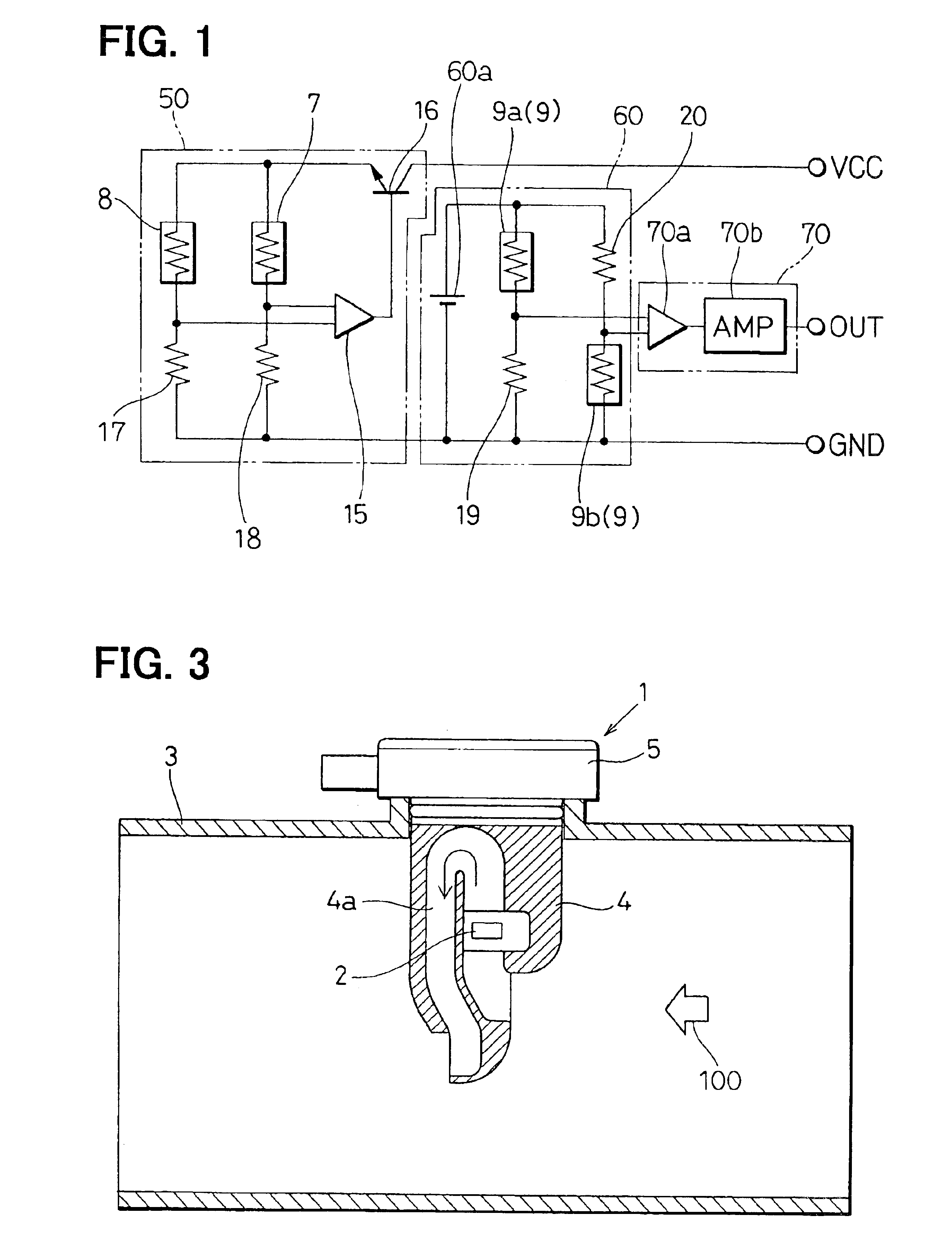 Flow amount measuring apparatus