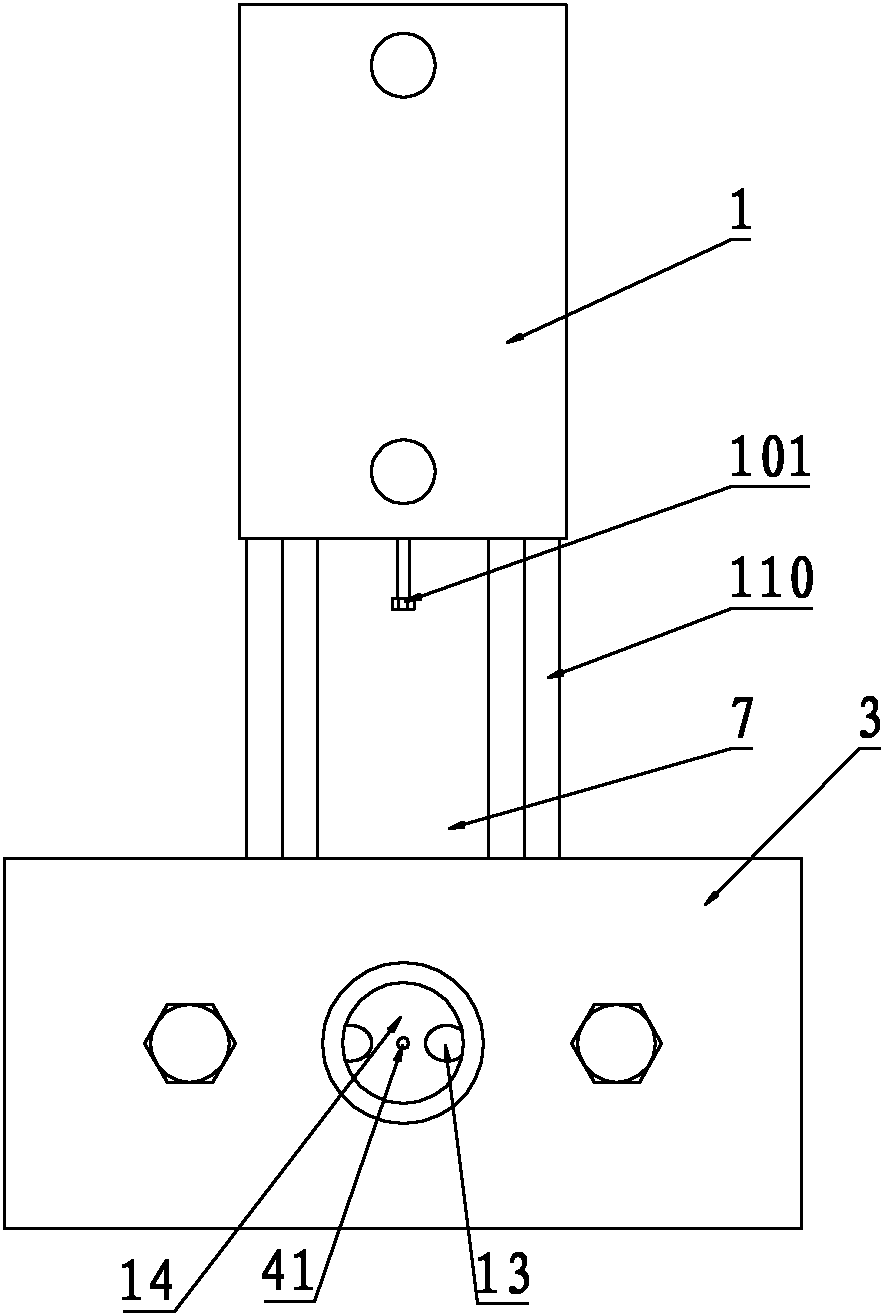 Mixing head device