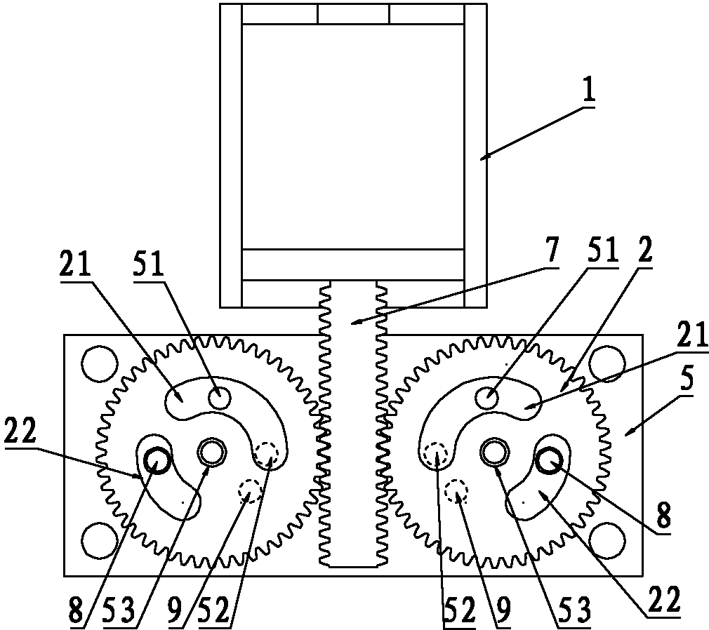 Mixing head device