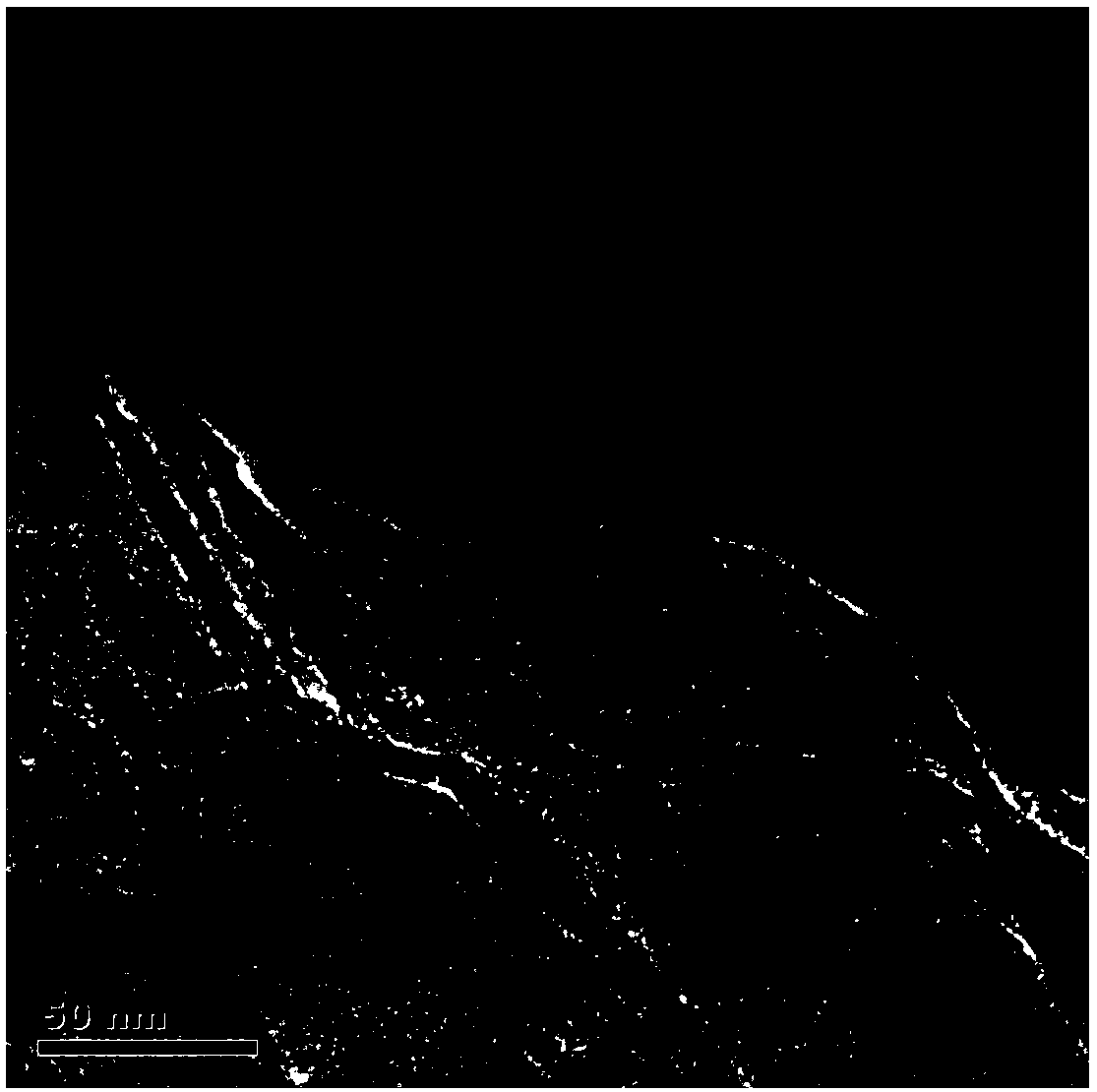 Method for liquid nitrogen assisted preparation of high quality graphene, and high quality graphene prepared through method