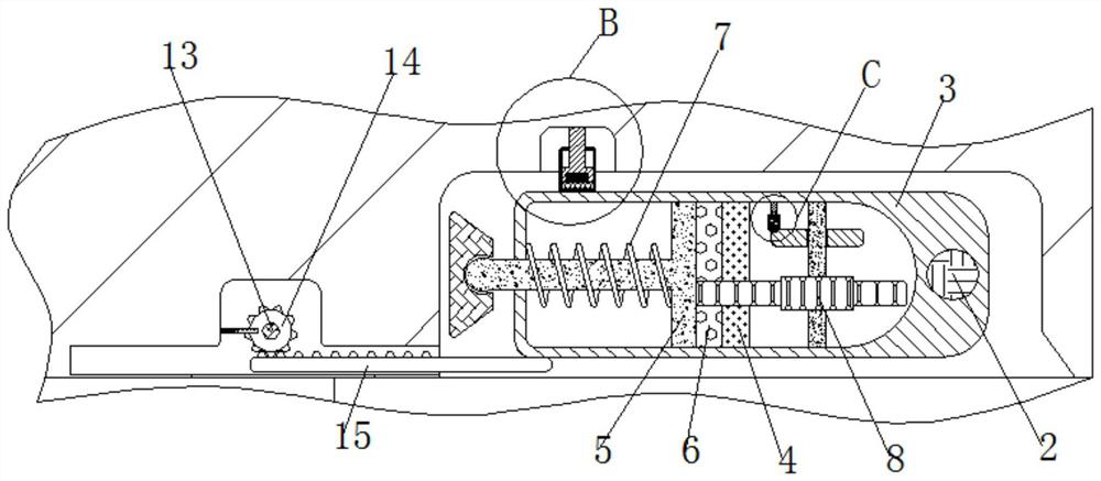 Express carrying device based on balance principle