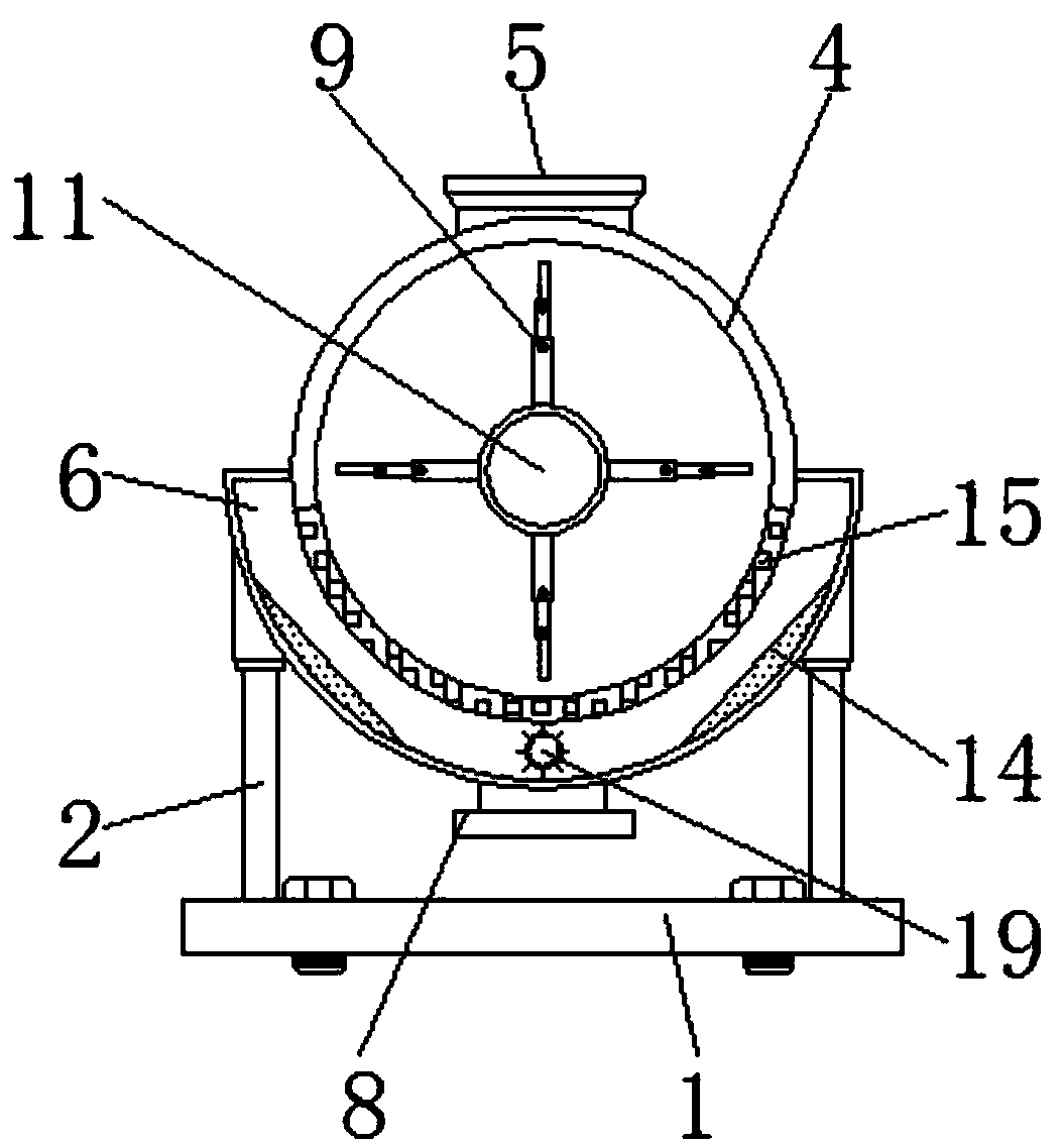 Crushing and mixing system for production of mixed feed additives