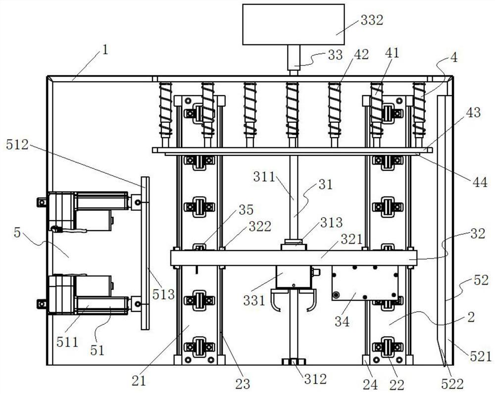 AGV battery replacement device, replacement method and battery transportation system