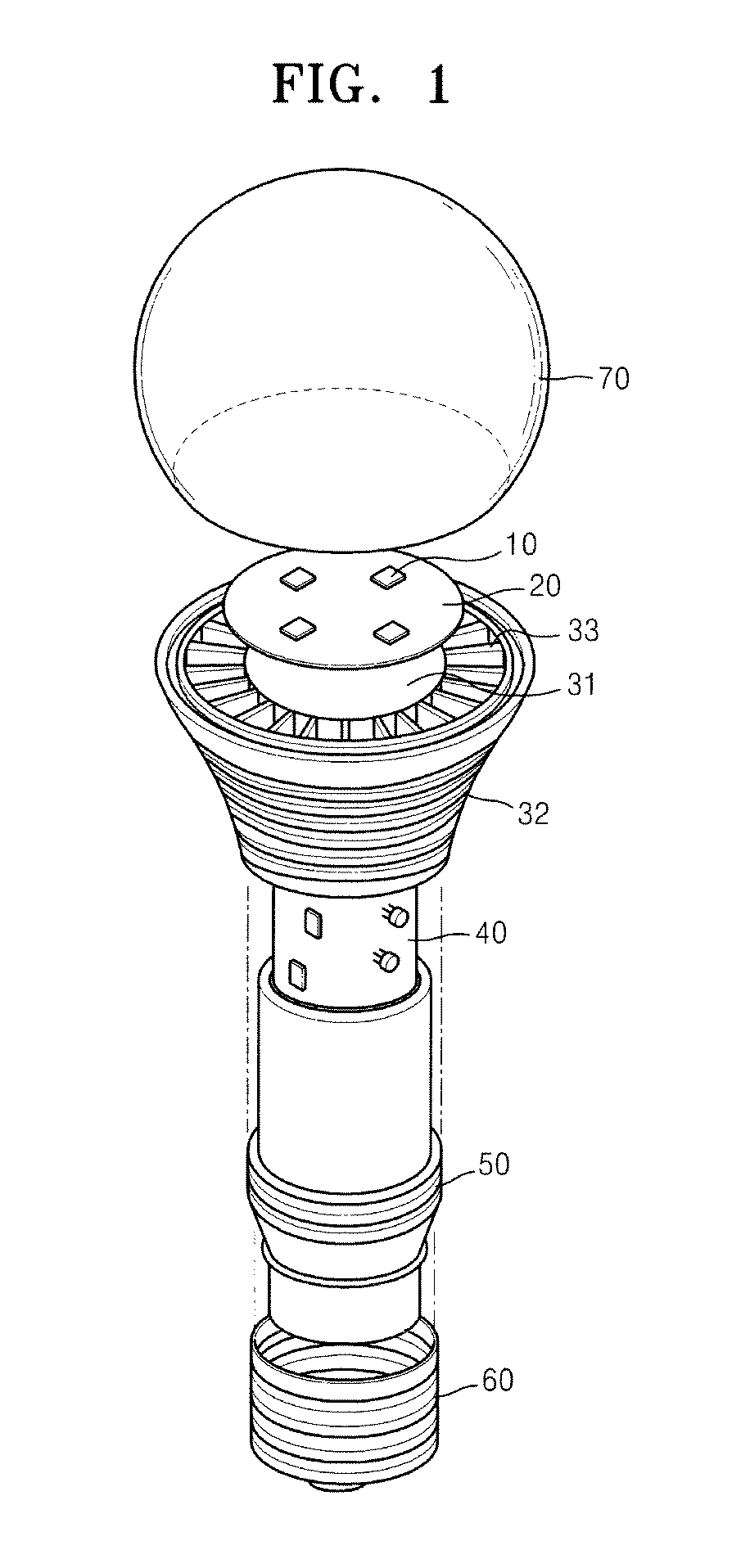 Light emitting diode (LED) lamp