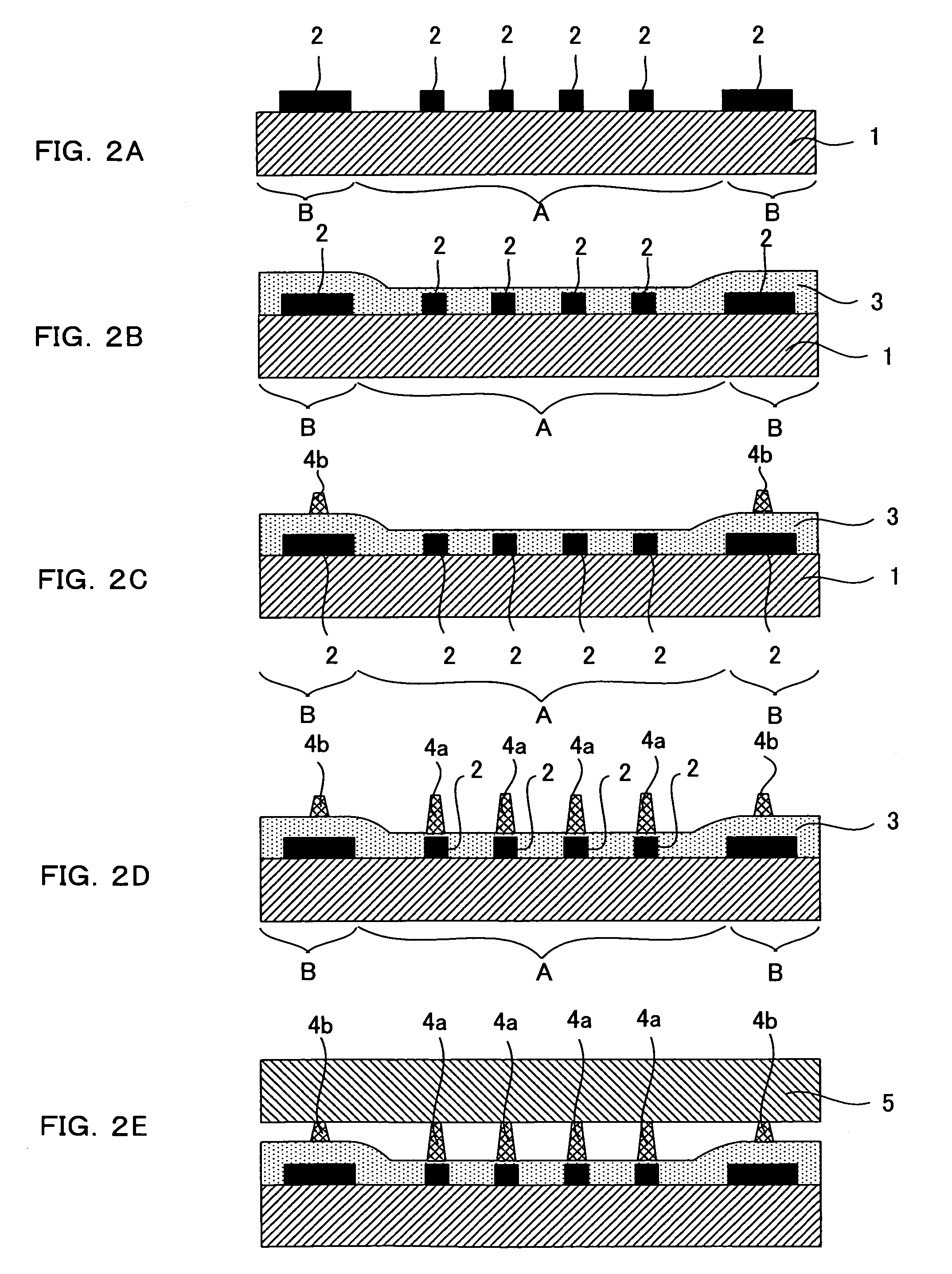 Monochrome liquid crystal display having higher spaces in pixel area than in peripheral area and production method therefor