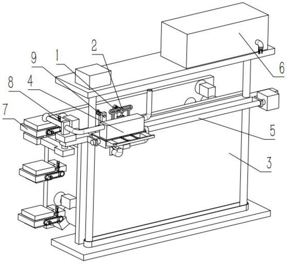 Green building curtain wall structure