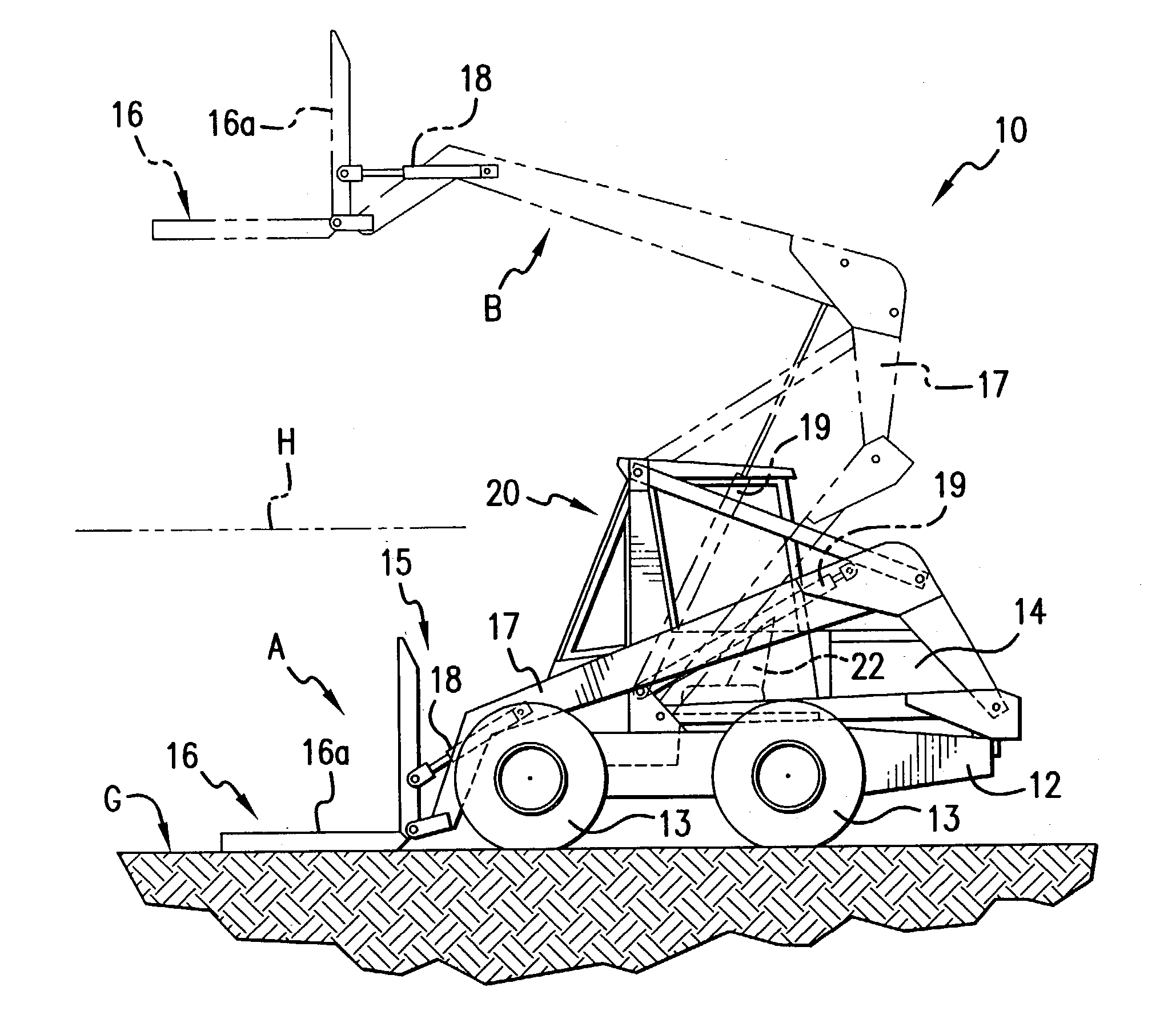 Electronic control system for skid steer loader controls