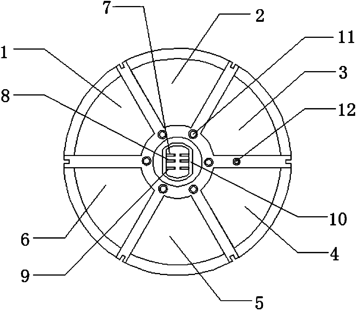 Marx generator of compact structure