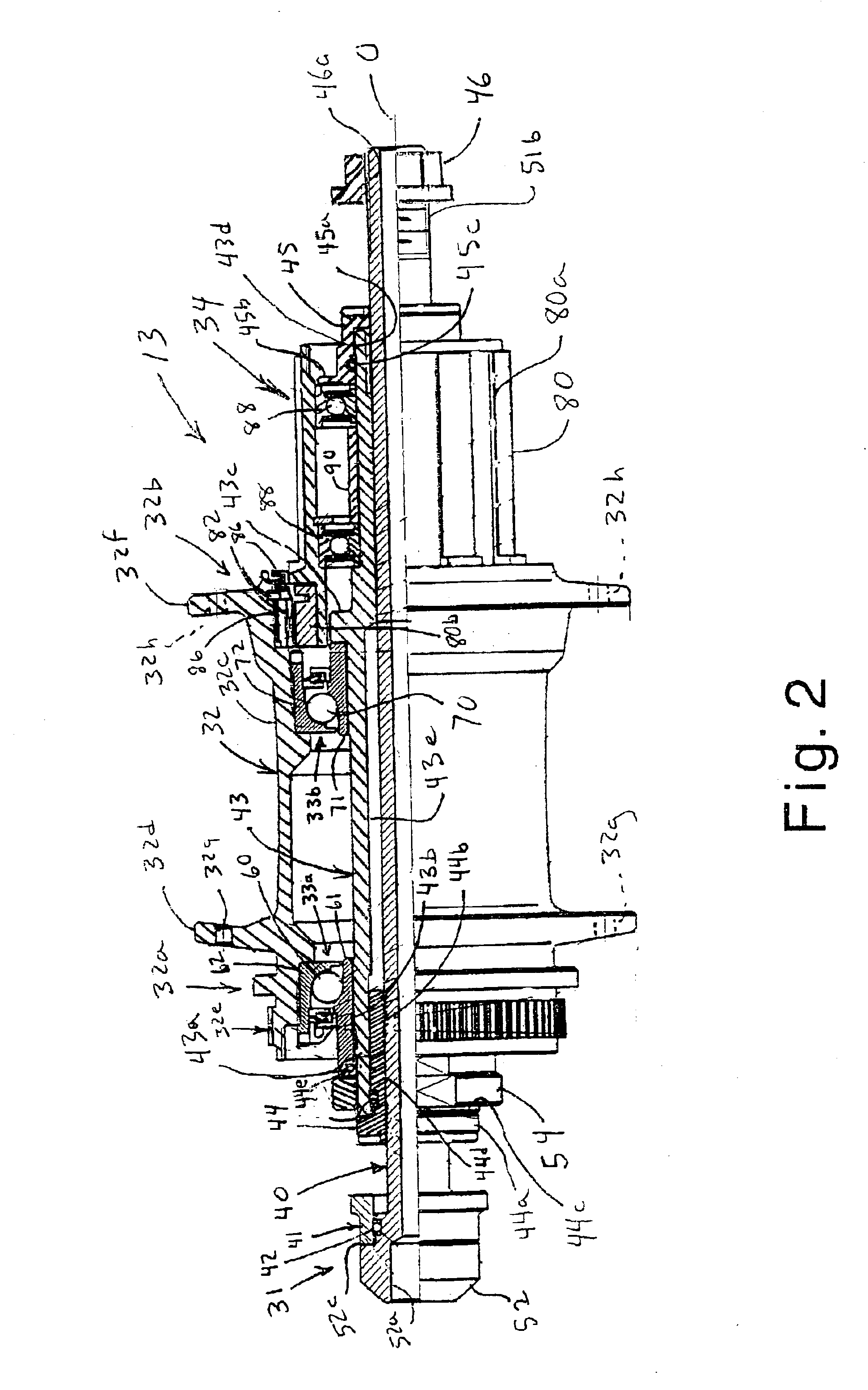 Bicycle hub axle