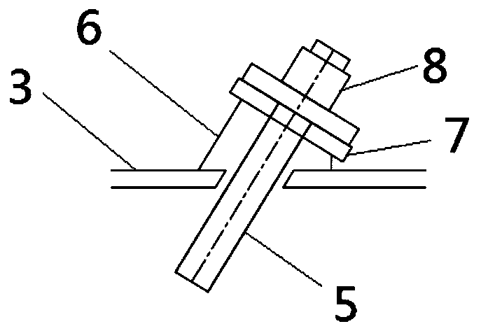 Steel-concrete cable-stayed bridge tower tip