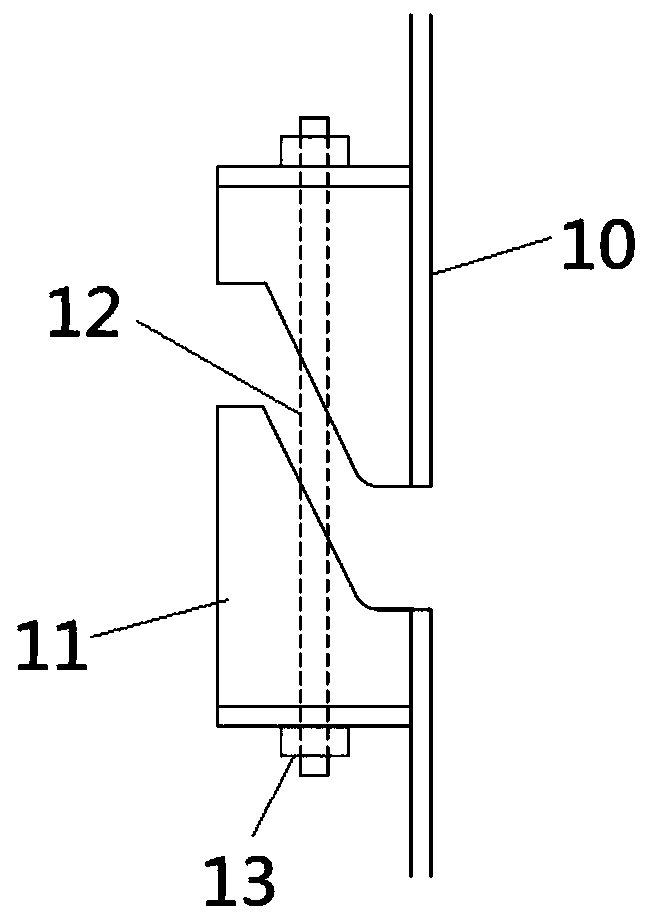 Steel-concrete cable-stayed bridge tower tip